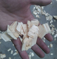 水平喂料盤式切片機效果1