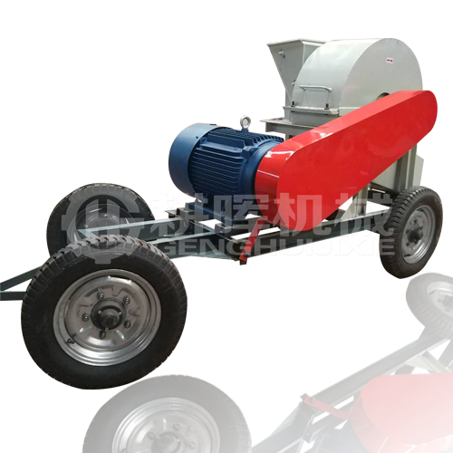 22KW樹枝粉碎機GH700移動電機木削機