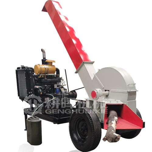 移動(dòng)柴油木頭切片機(jī)移動(dòng)燒油的木頭切片機(jī)