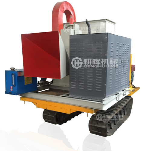 履帶式碎木機履帶式碎枝機履帶式樹枝粉碎機