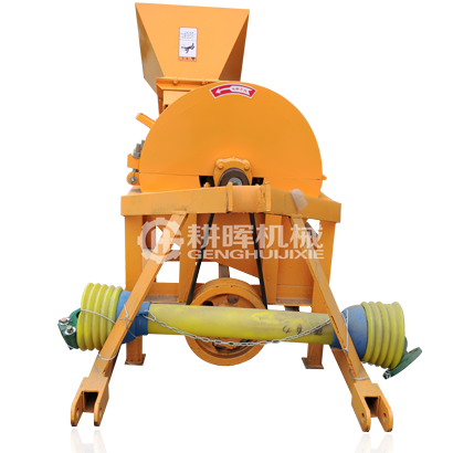 拖拉機帶木削機拖拉機帶樹枝粉碎機拖拉機碎木