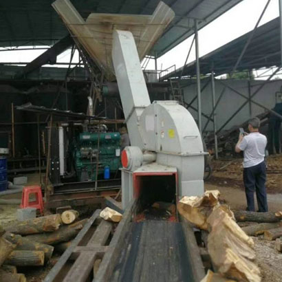 大型柴油切片機(jī)1米4柴油盤式木片機(jī)