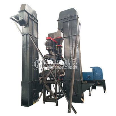 口服液瓶粉碎分離生產線