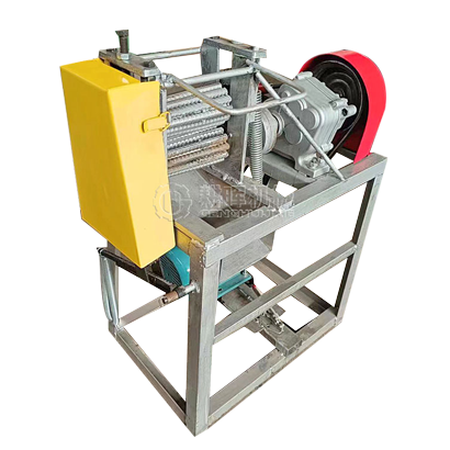 小型樹枝去皮機 桑枝桂枝剝皮機 樹枝脫皮機