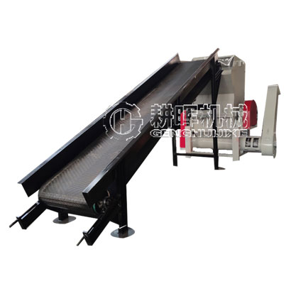輸送帶進(jìn)料編織袋粉碎機(jī)
