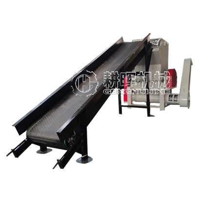 輸送帶進(jìn)料編織袋粉碎機(jī)