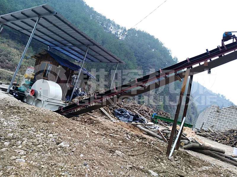 貴州木削機現(xiàn)場