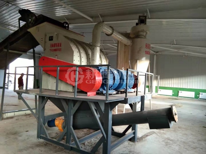 大型鋸末生產線大型生物質粉碎機生產線