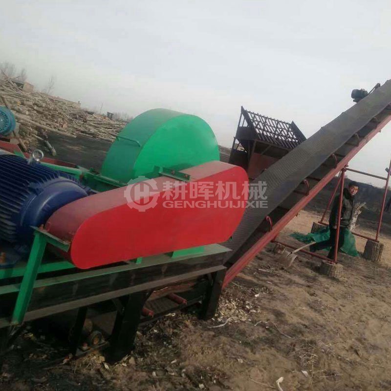 造紙凈片生產線木材剝皮打片生產線楊木凈片機