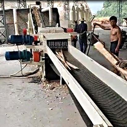 板邊料頭粉碎生產線帶鋸余料粉碎生產線開方料