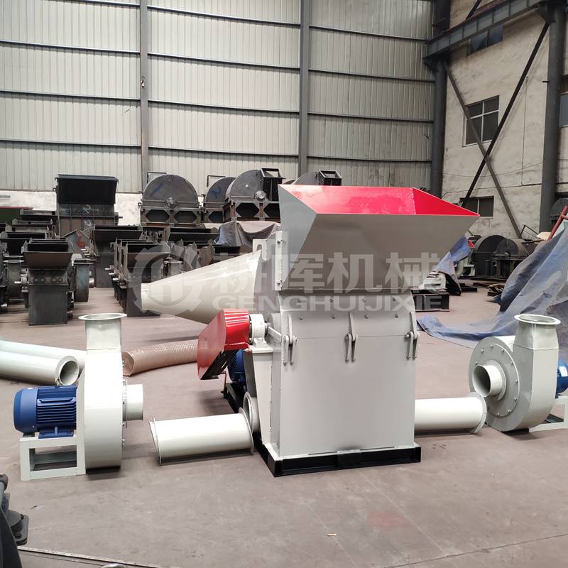 高產量鋸末粉碎機雙風機鋸末機