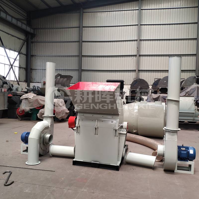 高產量鋸末粉碎機雙風機鋸末機