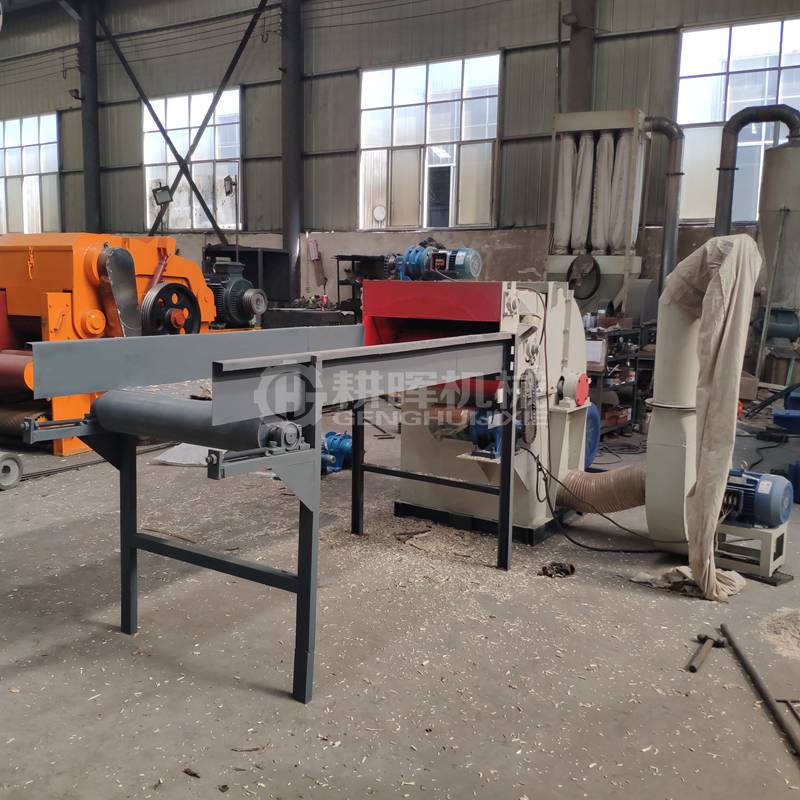 自動進料鋸末粉碎機強制喂料鋸末機