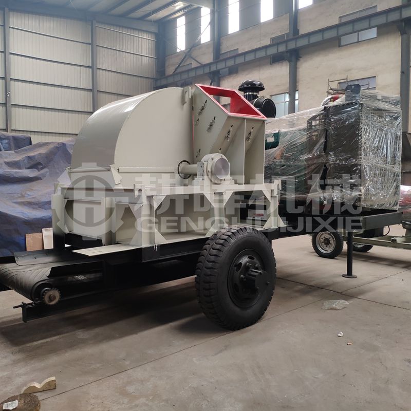 1500型移動木材粉碎車330馬力柴油機自發電GH1500移 1500型移動木材粉碎車330馬力柴油機自發電GH1500移