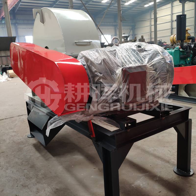 輸送機進料菇木粉碎機全自動木削粉碎機GH800