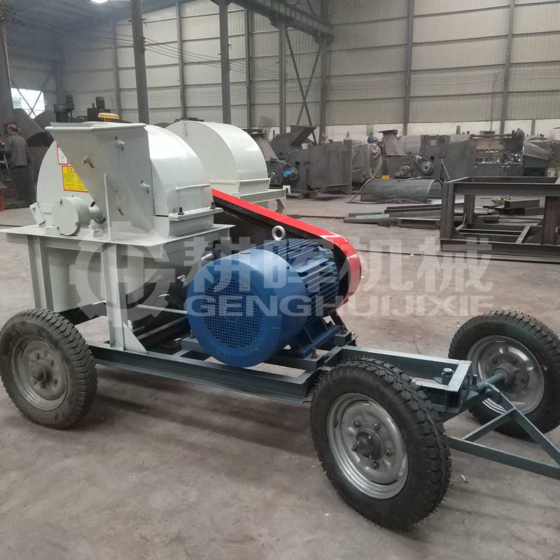 22KW樹枝粉碎機GH700移動電機木削機 22KW樹枝粉碎機GH700移動電機木削機