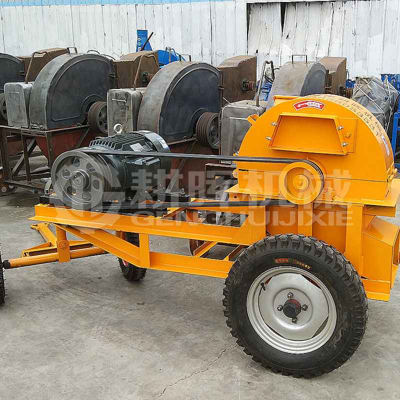 GH600移動電機版木削機菇木粉碎機 GH600移動電機版木削機菇木粉碎機