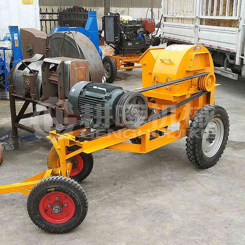 GH600移動電機版木削機菇木粉碎機 GH600移動電機版木削機菇木粉碎機