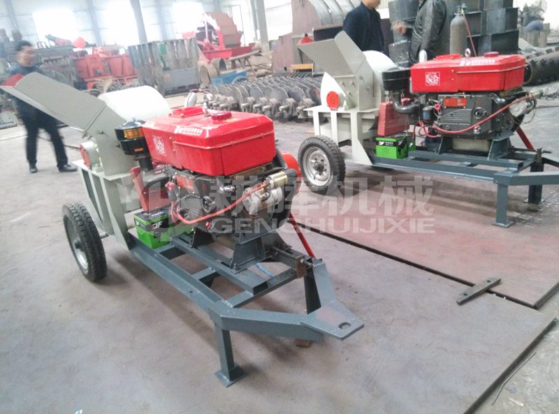 GH600移動(dòng)柴油木削機(jī)燒油移動(dòng)的碎枝機(jī) GH600移動(dòng)柴油木削機(jī)燒油移動(dòng)的碎枝機(jī)