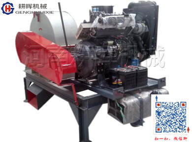 GH800柴油水平進料木削機柴油全自動食用菌鋸末機 GH800柴油水平進料木削機柴油全自動食用菌鋸末機