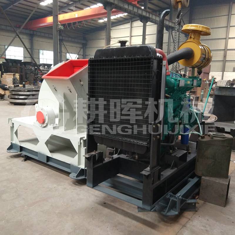 移動柴油機食用菌鋸末機大型移動柴油香菇鋸末