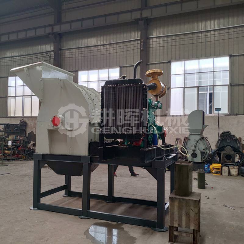 6缸柴油機鋸末機220馬力柴油鋸末粉碎機