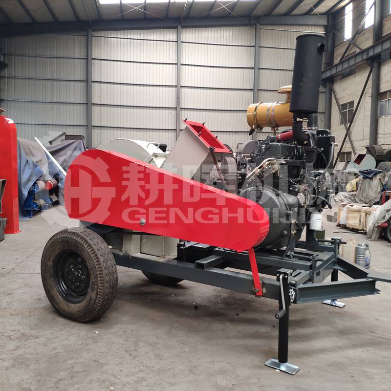 水平進料移動柴油樹枝切片機下進口移動柴油樹 水平進料移動柴油樹枝切片機下進口移動柴油樹