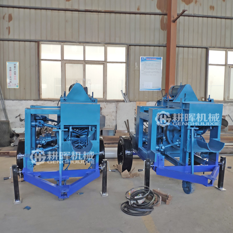 轉子式木材剝皮機原木剝皮機樹木去皮機枝干扒