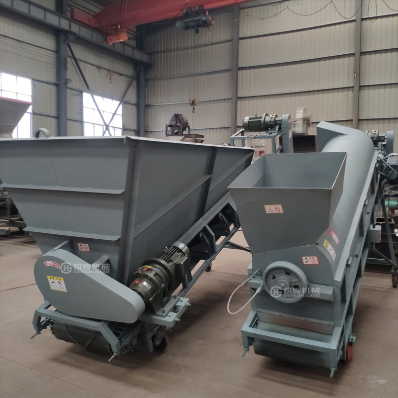 香菇廢菌袋分離機平菇菌棒脫袋機木耳植袋塑料