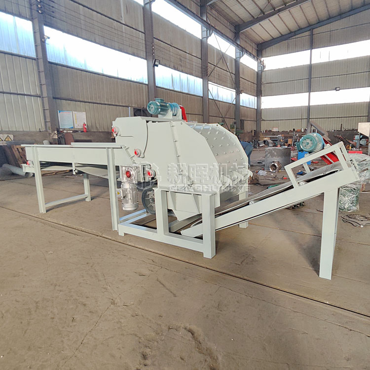 強制進料稻草秸稈粉碎機 自動喂料玉米秸稈粉碎