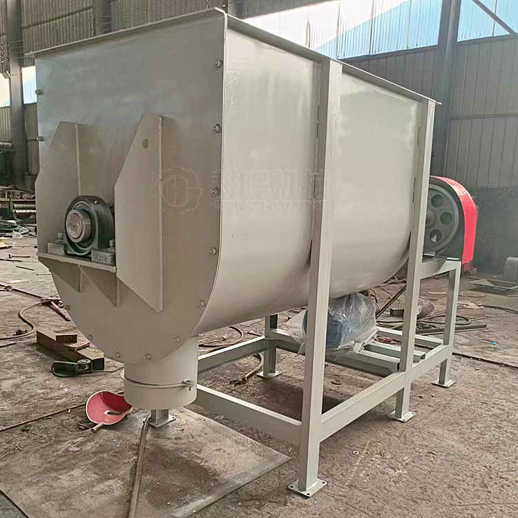 臥式雙軸攪拌機 防火涂料混合機 飼料攪拌機 干 臥式雙軸攪拌機 防火涂料混合機 飼料攪拌機 干