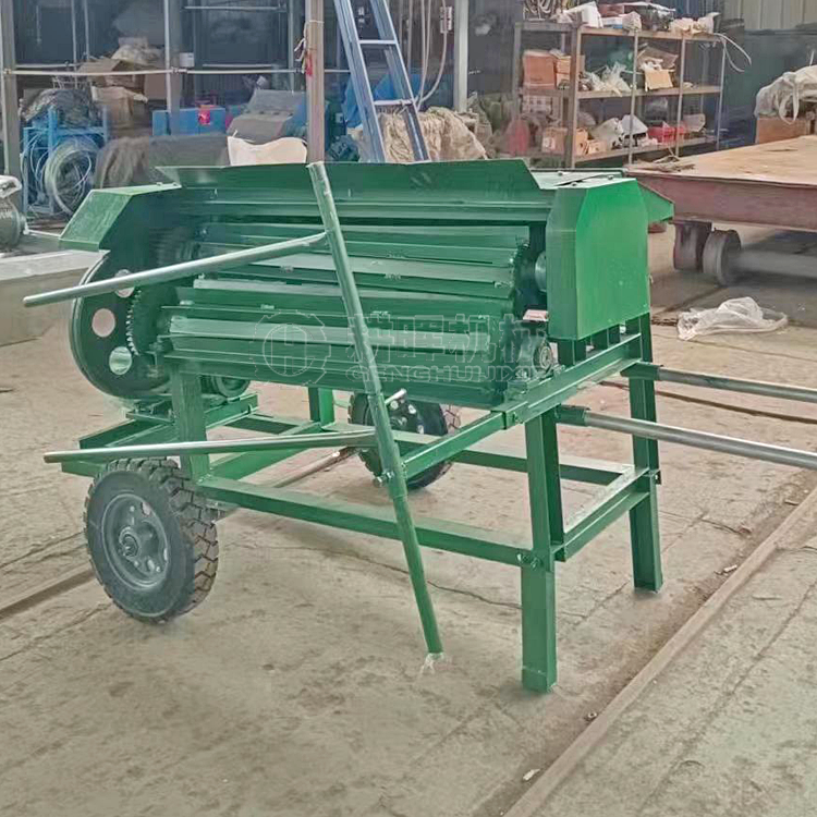 桑枝剝皮機 全自動麻皮剝離機 構樹枝剝皮機