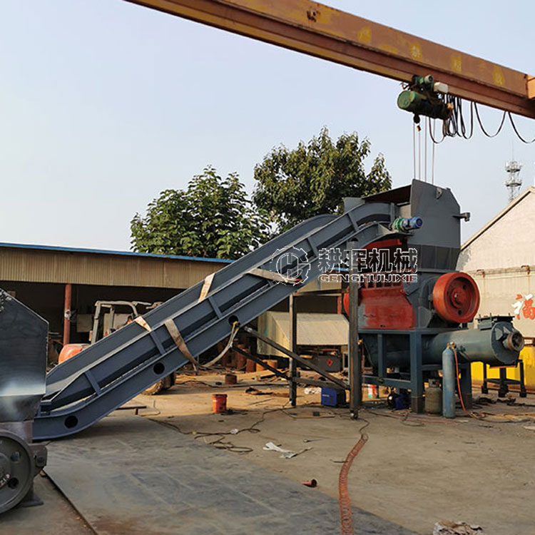 輸送帶進(jìn)料編織袋粉碎機(jī)