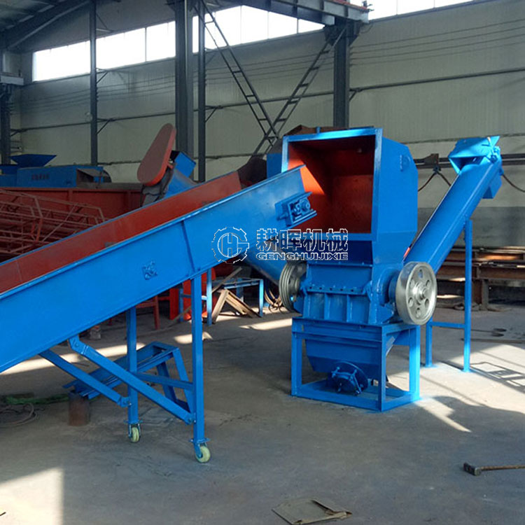 輸送帶進(jìn)料編織袋粉碎機(jī)