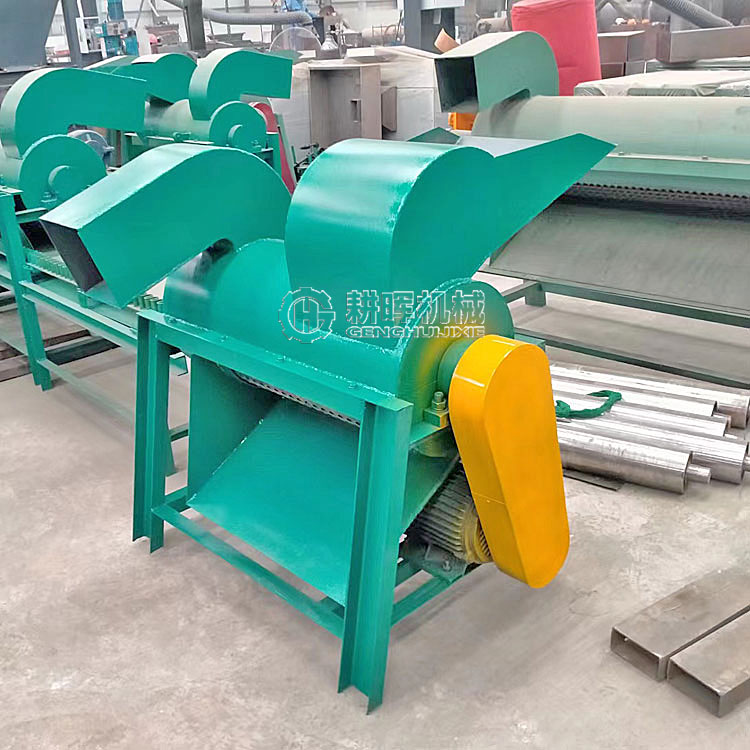 過期面包餅干粉碎機 臨期火腿腸粉碎包裝分離機